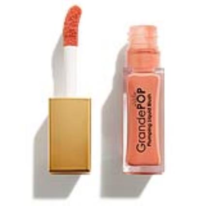 GRANDE Cosmetics GrandePOP Plumping Liquid Blush 10ml (Various Shades) - Sweet Peach