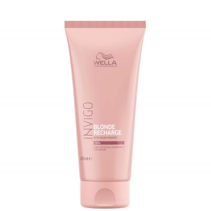 Condicionador INVIGO Blonde Recharge Cool Blonde da Wella Professionals 200 ml
