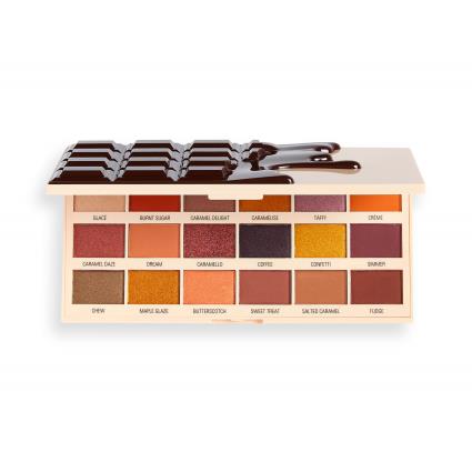 I Heart Revolution Caramel Nudes Chocolate Eye Shadow Palette