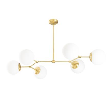 Opviq  Candeeiros de teto Chandelier - Damar - 6322  Branco  Único.Casa >Candeeiros de teto