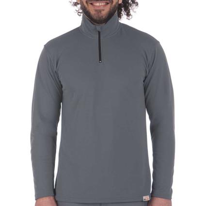 Iq-company Zip Up Camiseta Homem De Manga Comprida Uv Pro 2XL Ash
