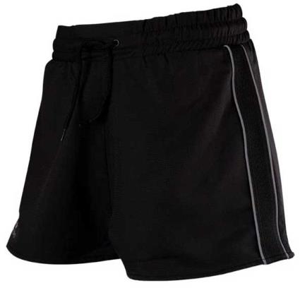Umbro Pantalones Cortos Alba L Black / Blue Lead / Reflective