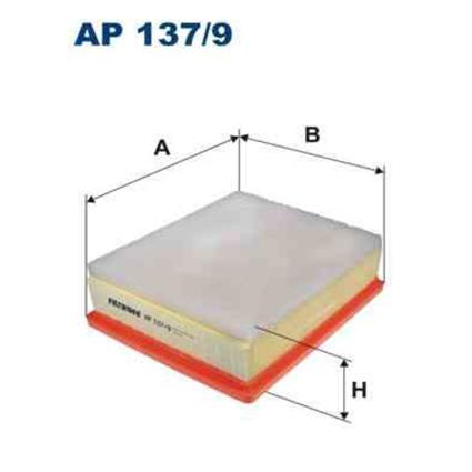 Filtros de ar filtron ap137/9