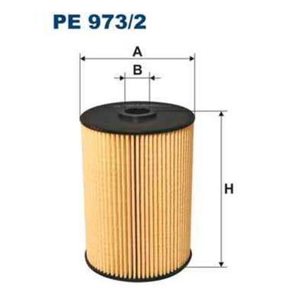 Filtro de combustivel filtron pe973/2