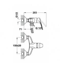 Teka - Torneira MT Plus Duche Basic
