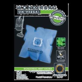 ROWENTA - Conjunto de 5 Wonderbags Fresh Line Menta- Sacos Univ. Anti-bact.