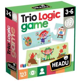 Jogo Educativo  Trio Logic Game (+3 anos)