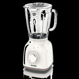 PHILIPS - LIQUIDIFICADORA 400W 2VELOC+PULSE JARRA VIDRO 1:5LT