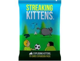 Jogo de Cartas SELF PUBLISHED Streaking Kittens: Exp 2 Exploding Kittens (Inglês - Idade Mínima: 7)