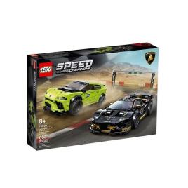 Speed Champions: Lamborghini Urus ST-X & Lamborghini Huracán Super Trofeo EVO - 76899 (Idade mínima: 8 - 663 Peças)