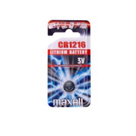 MAXELL - PILHA LÍTIO 3,0V CR1216 BL1 CX10-11238800