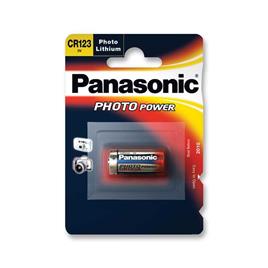 Pilha Lithium Cr123 3v Panasonic