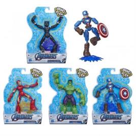 Sortido Figuras Avengers Bend and Flex
