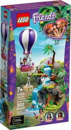 LEGO Friends 41423 Resgate Tigre Balão de Ar Quente Na Selva