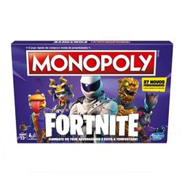 Hasbro - Jogo Monopólio Fortnite