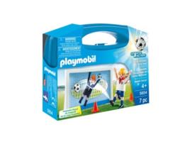 PLAYMOBIL Sports & Action:  Maleta de Futebol (Idade mínima: 4 - 7 Peças)