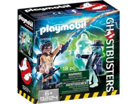 PLAYMOBIL Ghostbusters:  Splenger e Fantasma (Idade mínima: 6 - 18 Peças)