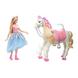 Boneca Barbie e Cavalo Princess Adventure