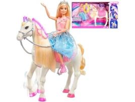 Barbie Boneca e Cavalo Princess Adventure