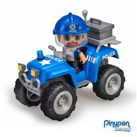 Pinypon Action Carro Quad da Polícia