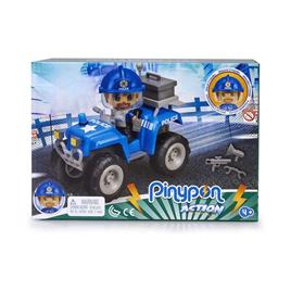 Figura Policia e Quad Pinypon Action Famosa