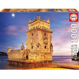 Puzzle Torre de Belém - 1000 Peças - Educa