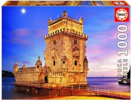 Puzzle EDUCA Torre de Belém Lisboa (1000 Peças)