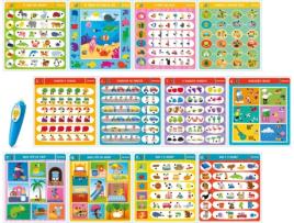 Jogo Didático CLEMENTONI Aprende com as Primeiras Atividades (Idade Mínima: ?3 Anos)