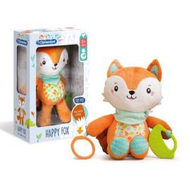 Peluche Baby Raposa Feliz - Clementoni