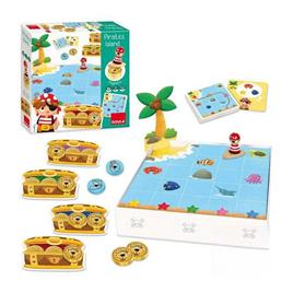 Jogo de madeira Pirates Island Goula