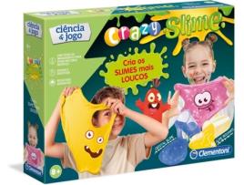 Kit de Ciência CLEMENTONI Crazy Slime (Idade Mínima: 9 anos)