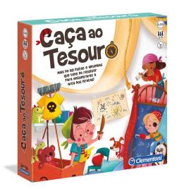 Jogo Caça ao Tesouro, dos 6 aos 99 Anos, 2 a 8 Jogadores