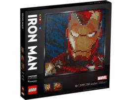 LEGO Art: Marvel Studios - Iron Man - 31199 (Idade Mínima: 18 - 3167 Peças)