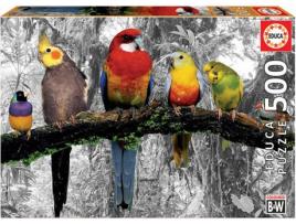 Puzzle EDUCA Pássaros na Selva (500 Peças)