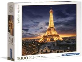 Puzzle CLEMENTONI Hqc Tour Eiffel 2020 (1000 Peças - Idade Mímina: 3 anos)