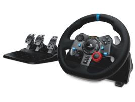 Volante + Pedais LOGITECH G29 Forceracing (Multiplataformas - USB - Preto)