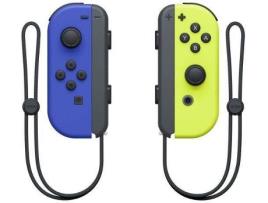 Joy-Con Nintendo Switch (Set Esq/Dir - Azul e Amarelo Neón)