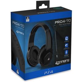 Auscultadores Gaming PRO4-70  para Ps4 - Preto