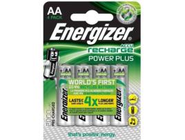 Pilhas Recarregáveis ENERGIZER HR06 2000mAh (4 unidades)