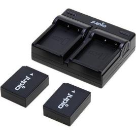 Carregador Duplo Jupio + 2 Baterias NP-W126