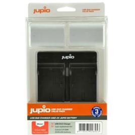 Kit Carregador + 2x Bateria Jupio para Canon LP-E6N Ultra Edition