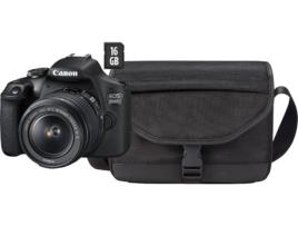 CAM.CANON 2000D 18-55IS CARD16GB+FUNDA