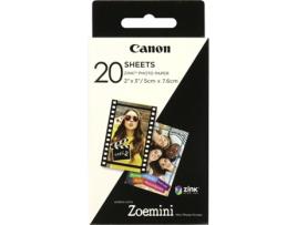 Papel fotográfico CANON Zoemini 20 folhas