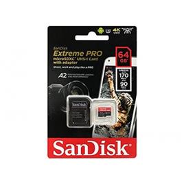 Sandisk cartao Extreme Pro MicroSDXC 64GB 170MB seg A2 V30