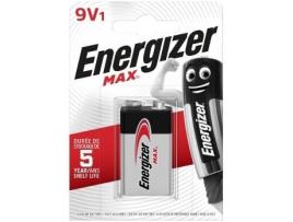 Pilha ENERGIZER Max ALK 9V BP1