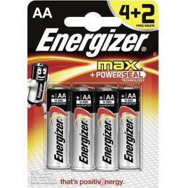 Energizer Pilhas AA MAX BL 4+2