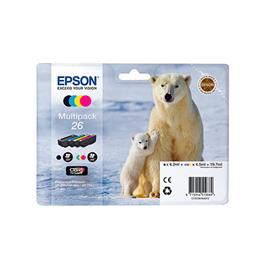 Cartucho Orig Epson Claria 26 Múltipla 4 Cores