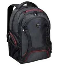 Mochila para Portátil Courchevel, 15,6”, Nylon, Preto