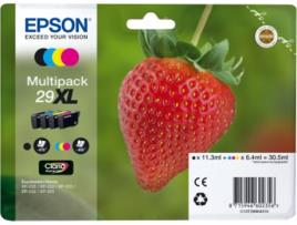 Pack 4 Tinteiros EPSON 29XL Cores (C13T29964022)