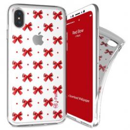 i-Paint - Trendy Case iPhone X-XS (red bow)